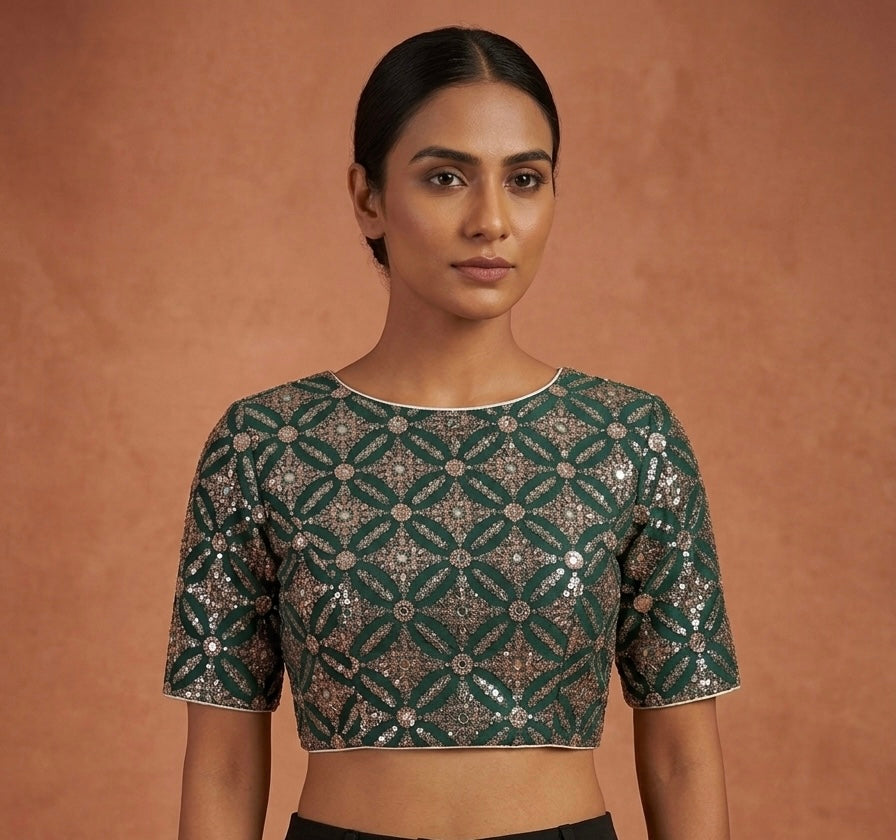 Sequence fancy Blouse 👚