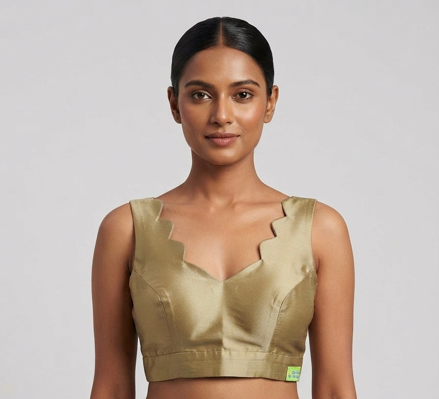 Plain blouses inside hands available