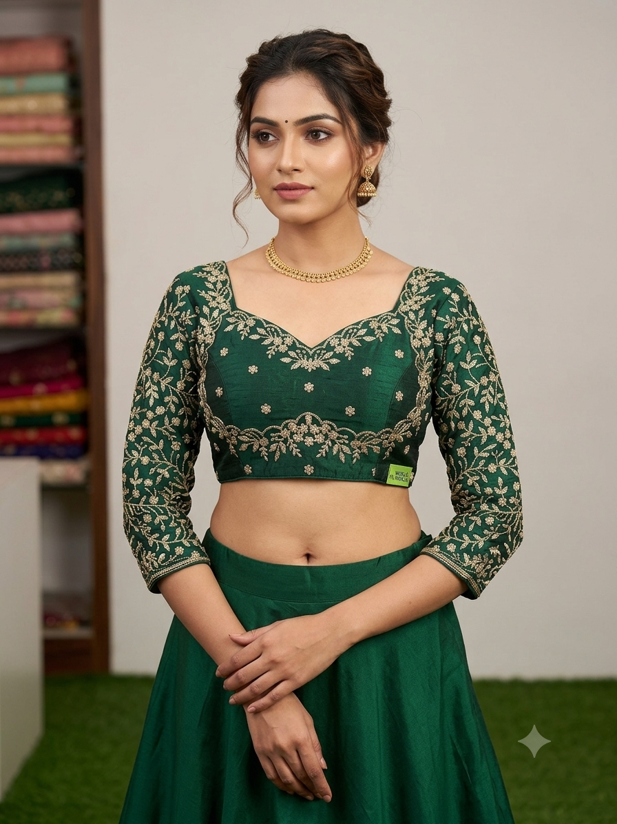 Full Hands Designer Blouse