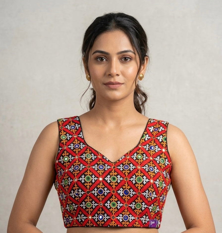 Kutch work blouse