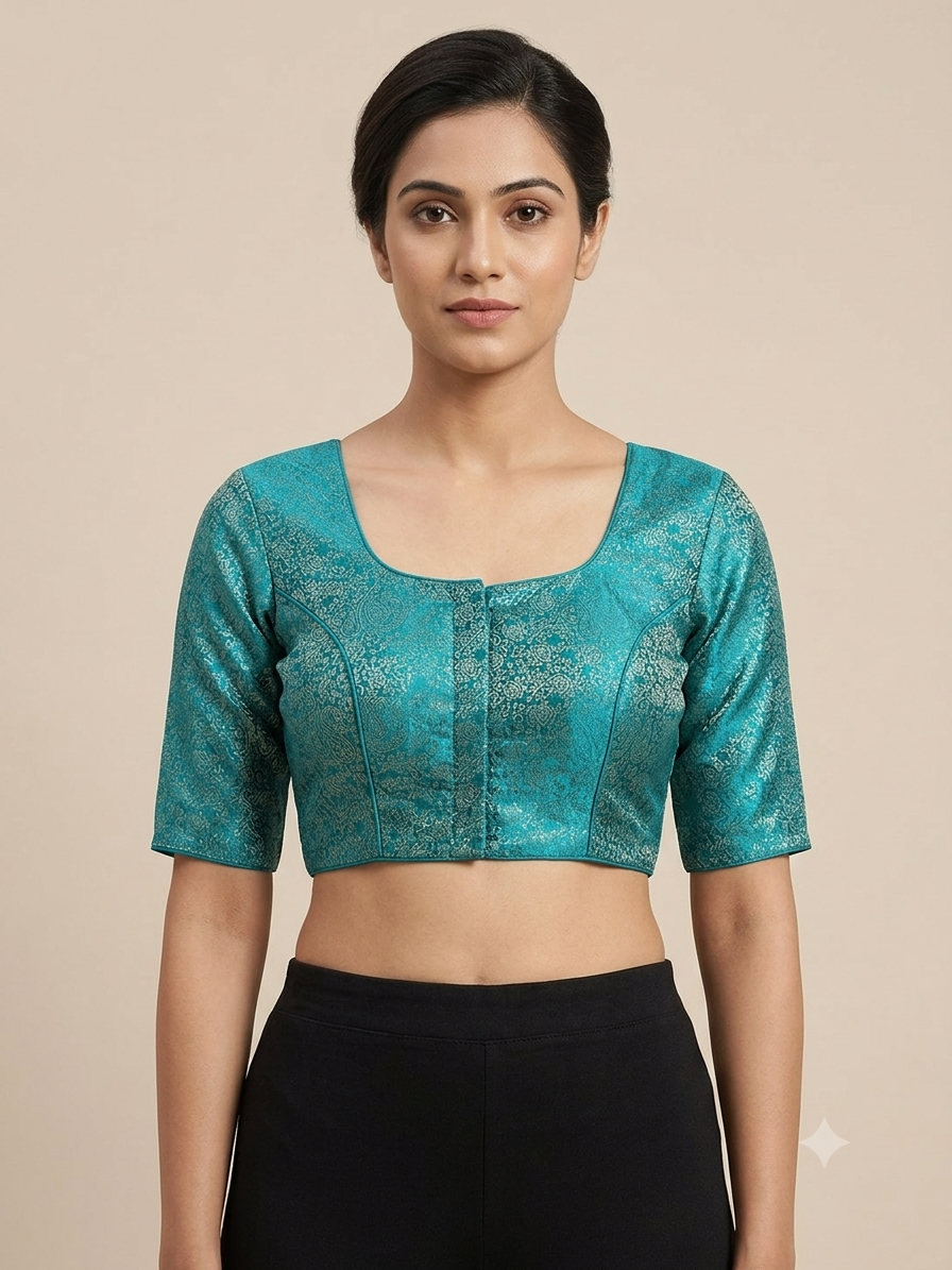 Banaras gold zari Blouse 👚