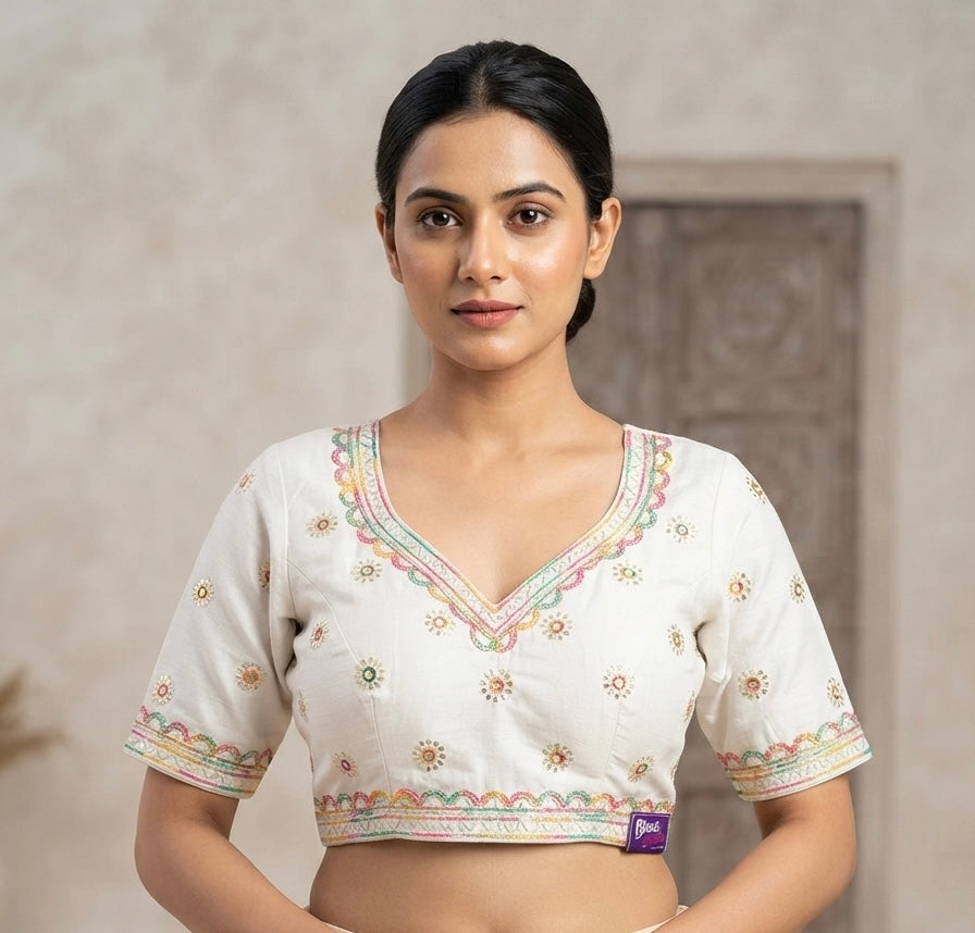 Navratri embroidery Blouse 👚