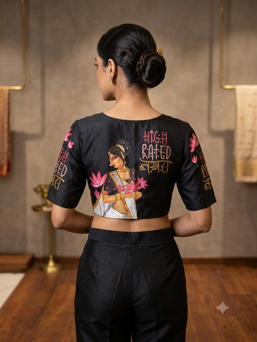 Pichwai printed blouse 👚
