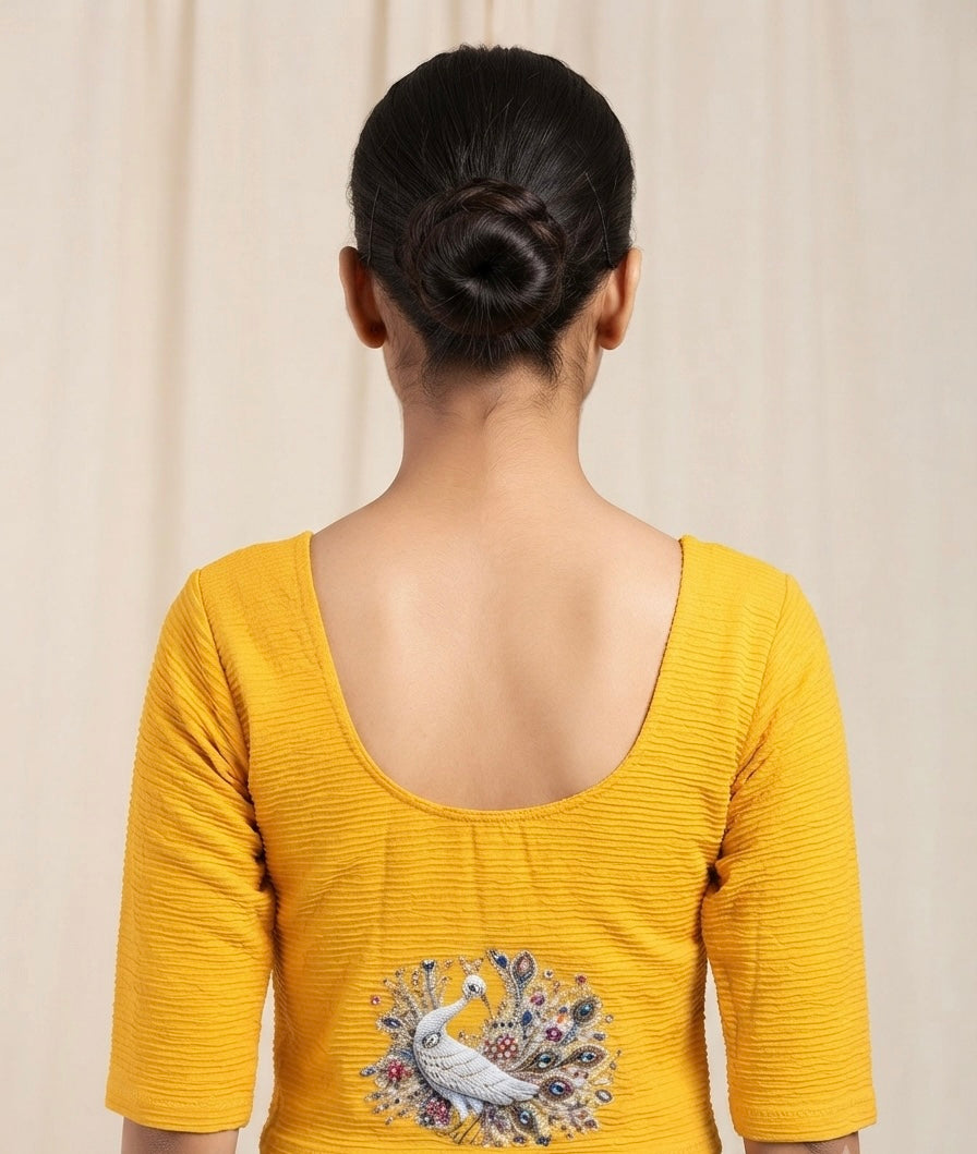 Printed stretchable Blouse 👚(2xlsize