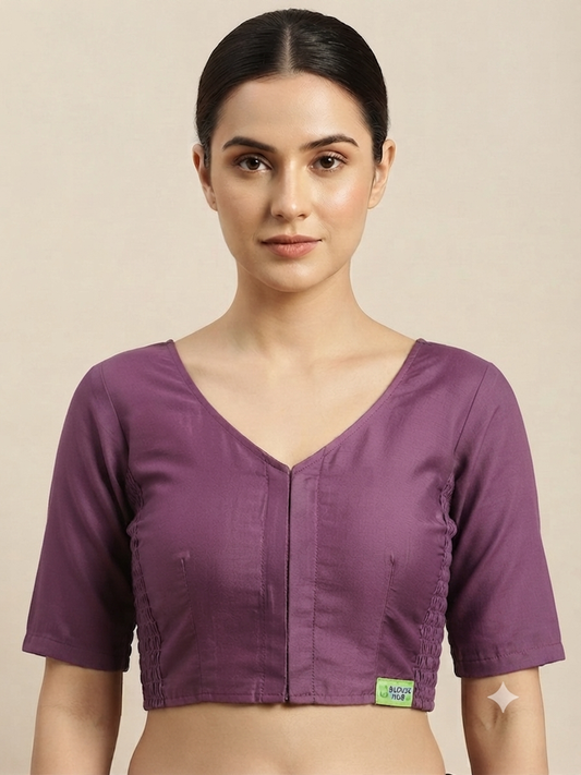 Side strechable blouse